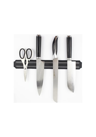 Duvara Monteli Mıknatıslı Bıçak Çatal Kaşık Askısı 33 Cm Asorti Ankay-640
