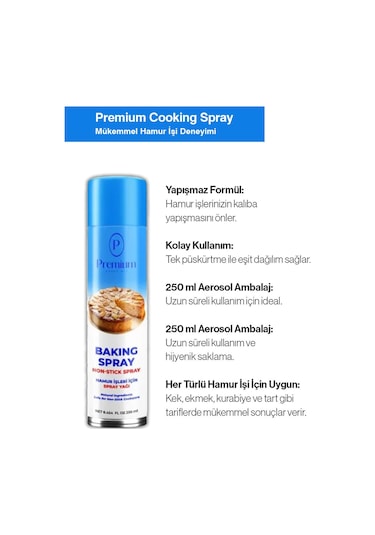 Premium Hamur İşleri 250 Ml, 5 Al 4 Öde Hediyeli