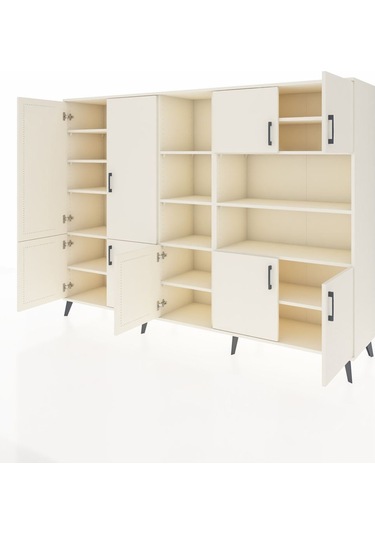 Hyperion Dolap 14 Raflı 9 Kapaklı 220x44x163 Aytaşı-aytaşı Aytaşı-aytaşı