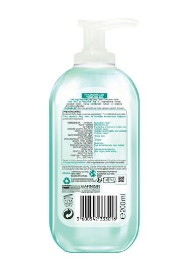 Garnier Hyaluronik Aloe Vera Jel 200 ML
