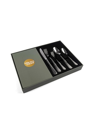 Mikasa Moor Classico Gold 60 Parça 12 Kişilik Çatal Kaşık Bıçak Seti Altın