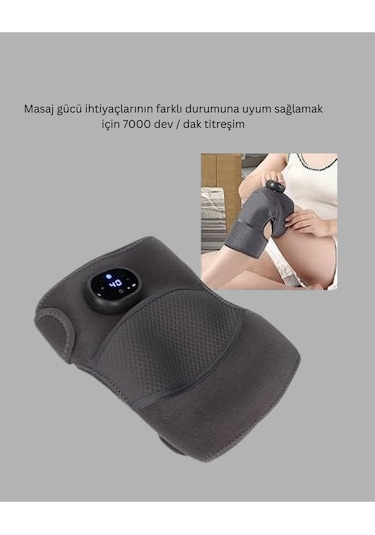 Diz Ve Dirsek İçin Isıtmalı Masaj Dizlik Aparatı Diğer