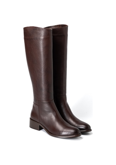 Marrone Brown Çizme Kadın 25k9713 Vergelio Skin Boot Marrone Brown