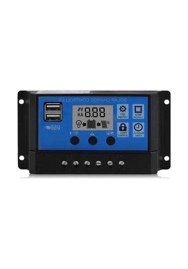 Novahub 100a Güneş Paneli Şarj Kontrol Cihazı Solar Lcd Ekran Sokak Lambası Sistemi