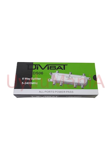 Divisat 1 Giriş 6 Çıkış 1/6 Splitter 5-2400