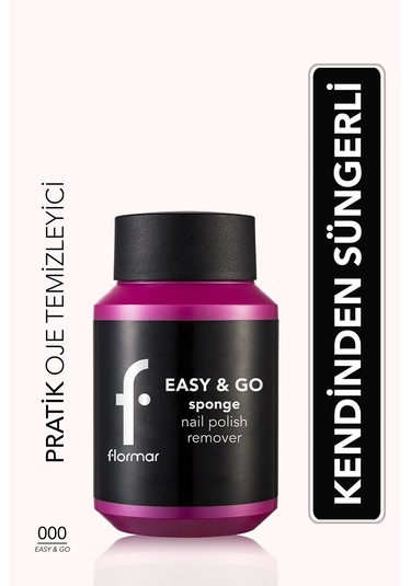 Flormar Easy & Go Kendinden Süngerli Pratik Oje Temizleyici 75 ML