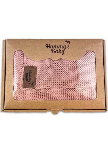 Mummy's Baby Organik Pamuk Battaniye 80x100 Pembe