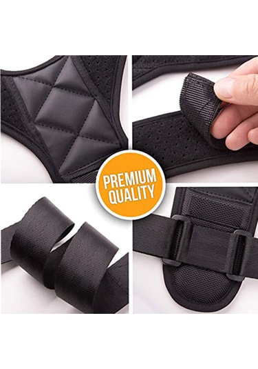 Youmex Erkek Ve Kadınlar İçin Ayarlanabilir Duruş Düzeltici - Omuz Ve Sırt Destek Korsesi