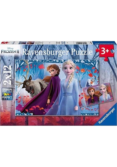 Ravensburger Disney Frozen-2 2x12 Parça Puzzle 050093 3+ Yaş
