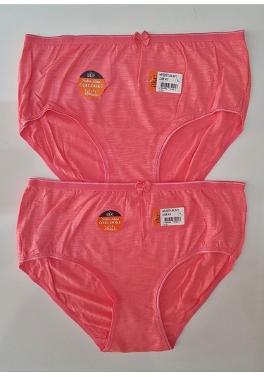 Ilke Kadın Likralı Flamlı Bato Külot 413 - 6 Adet