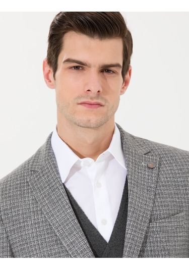 Pierre Cardin Erkek Gri Ceket 50256395-vr024 Gri Pierre Cardin Erkek Gri Ceket 50256395-vr024 Gri