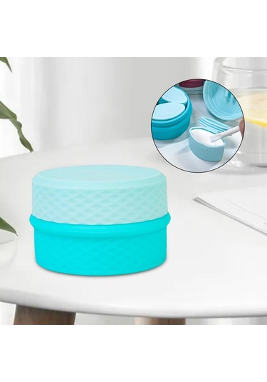 Suntek Seyahat Boyu Kozmetik Krem Kavanozları Seyahat Çantası