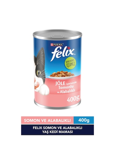 Purina Felix Alabalık Somonlu Kedi Konservesi 400 G