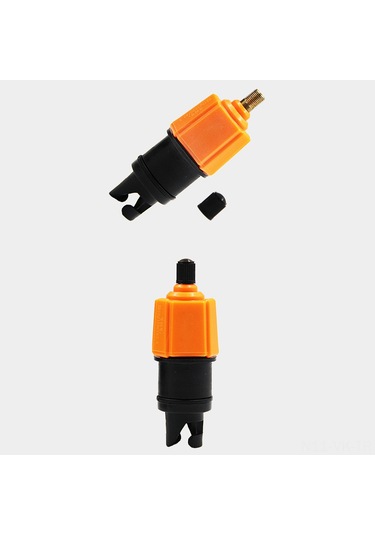 Vkemall Sup Kayak Dalga Tahtası Inflasyon Valfi Adaptörü - Nylon+alüminyum Araç Bisiklet Pompa Uyumlu, Kolay Kurulum, Taşınabilir