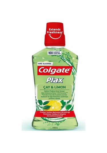 Colgate Plax Çay ve Limon Ağız Bakım Suyu 3 x 500 ML