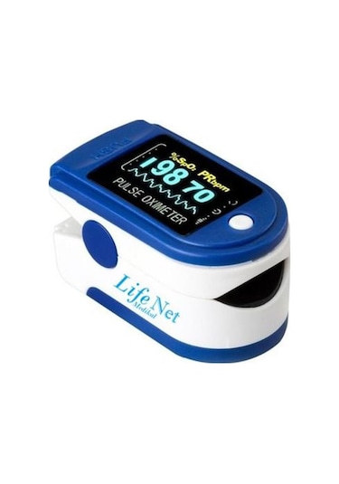 Pulse Oksimetre Parmak Tipi Kan Oksijen Nabız Ölçer Oximeter Ke-6007