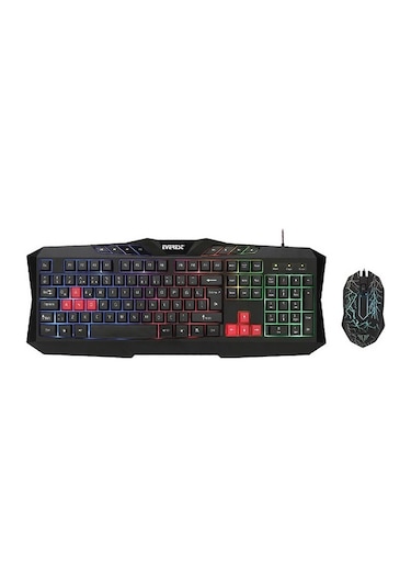 Everest KMX-88 Usb RGB Zemin Aydınlatmalı Q Klavye Mouse Set