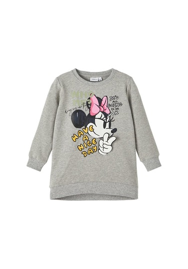 Name It Disney Gri-melanj Kız Çocuk Sweatshirt 13221139 001