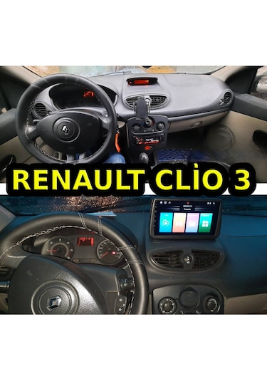 Renault Clio 3 2005/2011 9 İnç 6-64 Pro Model Qled Ekran 9"