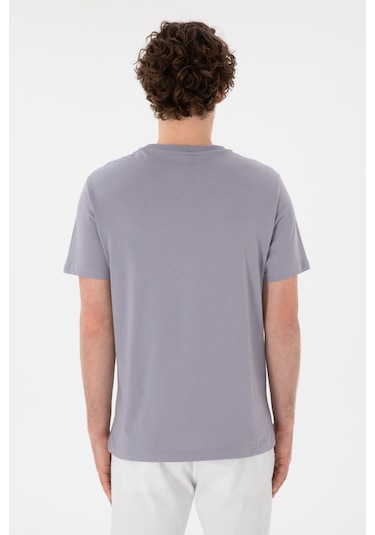 U.S. Polo Assn. Erkek Regular Fit Bisiklet Yaka Gri Basic Tişört 50305928-VR024 U.S. Polo Assn. Erkek Regular Fit Bisiklet Yaka Gri Basic Tişört 50305928-VR024
