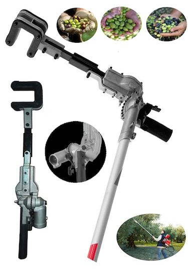 Eisenn Hero9000 Sırt Tip Benzinli Motorlu Tırpan + Zeytin Badem Hasat Makinesi 9 Parça Özel Set