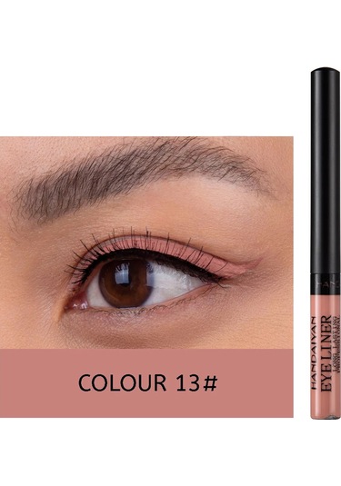 Uv Işık Neon Eyeliner Kalem Gözler Makyaj Kırmızı Su Geçirmez Sıvı Renkli Göz 13 No Box 01