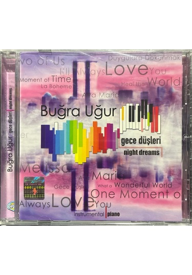 Plak Değildir Cd Dir Cd Buğra Uğur Gece Düşleri / Night Dreams