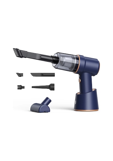 Savoringdetails 80000pa 2'si 1 Arada Araba Ve Ev Elektrikli Süpürgesi Kablosuz Şarjlı Toz Alma Cihazı