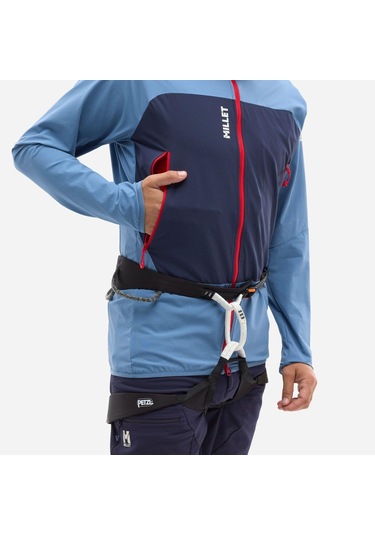 Millet Fusıon Xcs H Erkek Kapşonlu Polar Ceket Tam Fermuarlı Mıv9394 Mıllet.n9302 Çok Renkli