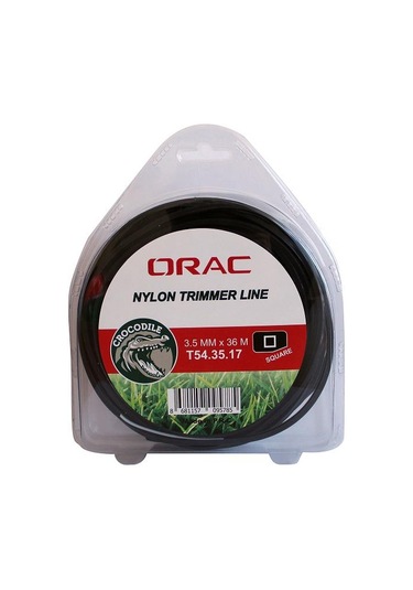 Orac 3.50 Mm 36 Mt.kare Siyah Tırpan Misinası