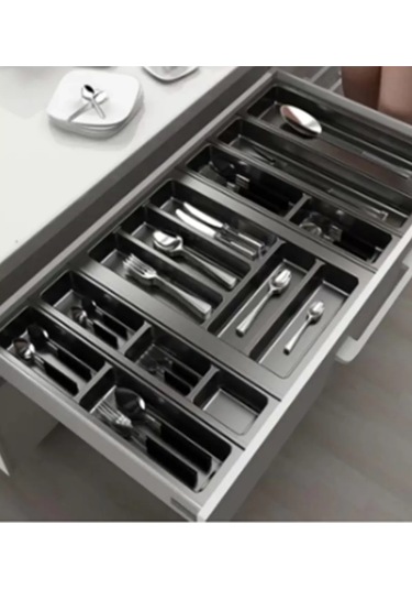 Eco Lüx Modül Kaşıklık Antrasit 62x49 Cm -acero-20355 Diğer