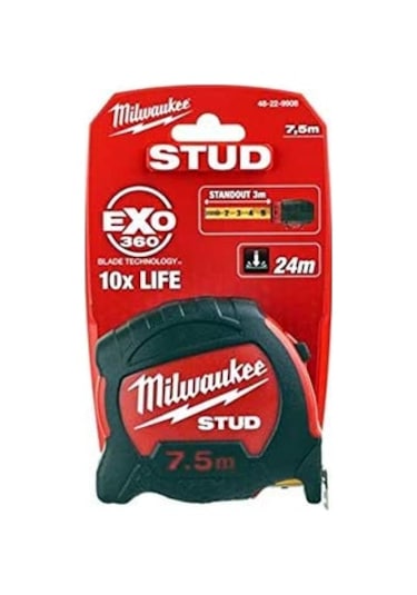 Milwaukee T48229908 Ağır Hizmet Tipi Stud Şerit Metre 7.5m