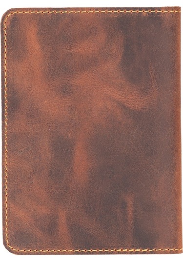 Viaggio Hakiki Deri, El Yapımı, Pasaport Kılıfı, Antik Kahve Kahverengi