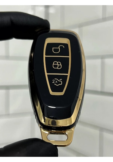 Ford Kuga Focus Mondeo Bmax Cmax Smax Anahtar Kılıfı Siyah