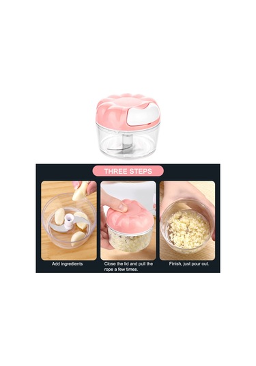 Suofeng Ev Çaylak Slicer: 170ml Multifonksiyonlu Biber, Sarımsak, Zencefil Dilimleyici - Ahşap, Salata, Sos Hazırlama Aleti Çok Renkli