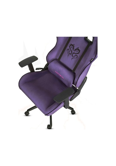 Rio Balerion Terletmez Kadife Kumaş Mor Gaming Oyuncu Koltuğu -3 Mor
