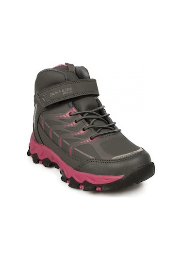 Jump 25806 Grey-Fuchsia Çocuk Günlük Bot 26-35 Gri