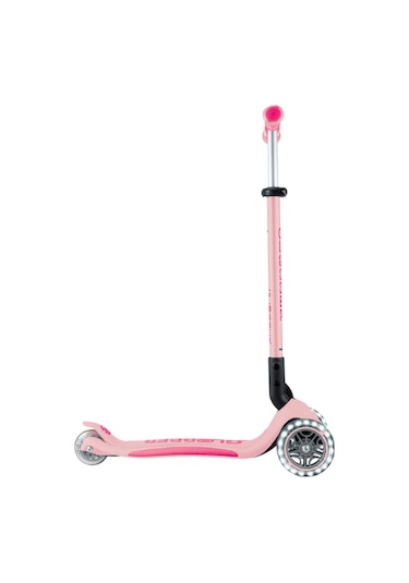Globber Go Up Deluxe Işıklı Scooter - Pastel Pembe pembe