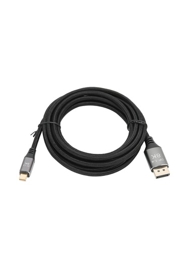 Vkemall 3m Mini Dp'den Dp'ye 1.4 Sürüm Kablosu - 8k Ultra Hd Çift Yönlü Dönüştürücü, Ekran Birleştirme Ve Verimlilik Artırıcı