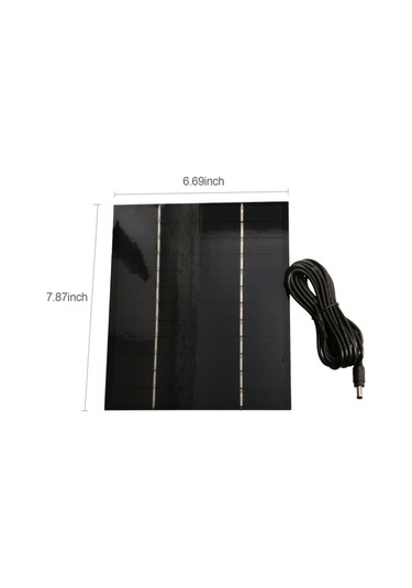 Trendooze 6w 12v Su Geçirmez Güneş Paneli - Bahçe Ve Pompa İçin Kullanışlı Enerji