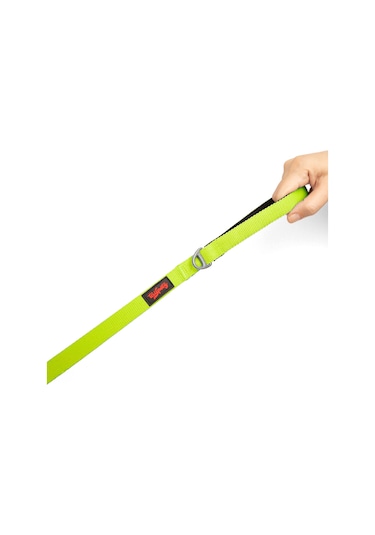 Kedi Köpek Sevk & Gezdirme Kayışı NEON LİME M 130 x 2cm