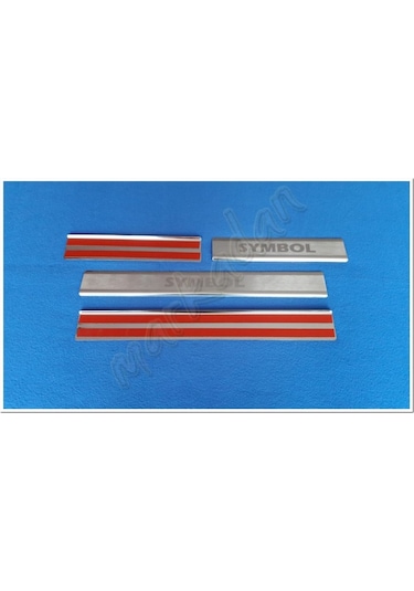 Renault Symbol Kapı Eşiği 2013-2021 4 Parça Paslanmaz Çelik