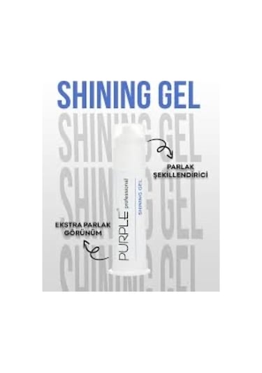 Professional - Purple Shining Gel Wax - Parlak Wax - 2 Li Paket
