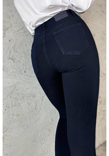 Lacarino 7278 Mira Kadın Jean Pantolon Navy Blue Lacarino 7278 Mira Kadın Jean Pantolon Navy Blue