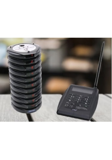 Possafe Ctpr-106 Self Servis Müşteri Çağrı Cihazı 10 Lu