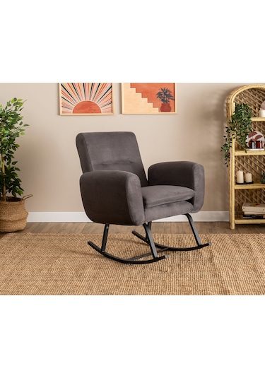 Pafu Kono Tv / Dinlenme / Baba / Emzirme Koltuğu Sallanan Sandalye - Gri