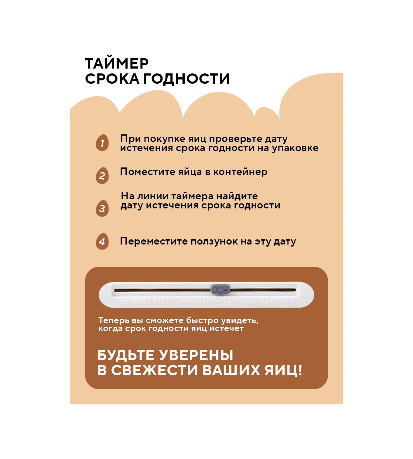 Conflate Buzdolabı İçin 30 Yumurta Kapasiteli Kap 284068918 Beyaz