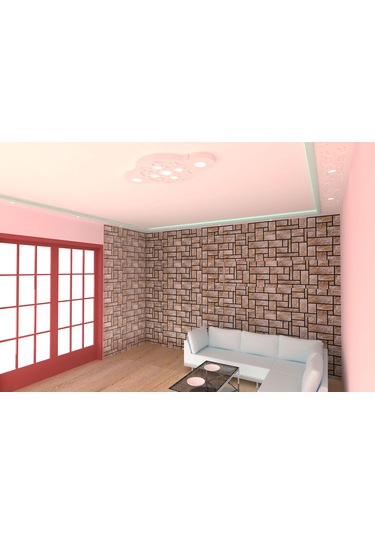 Motifpiyer Tavan Led Spotlu Göbeği-80-56x95cm-yuvarlak