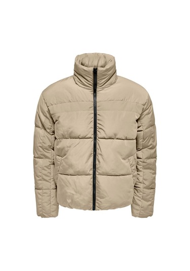 Onseverett Puffer Jacket Otw Bej 001