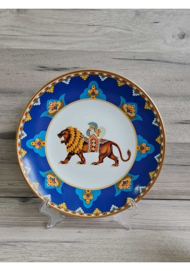 Konyax Servis Tabağı Set 6 Kişilik Leone Çok Renkli
